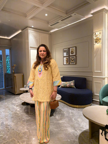 Butter Thread Kurta Set