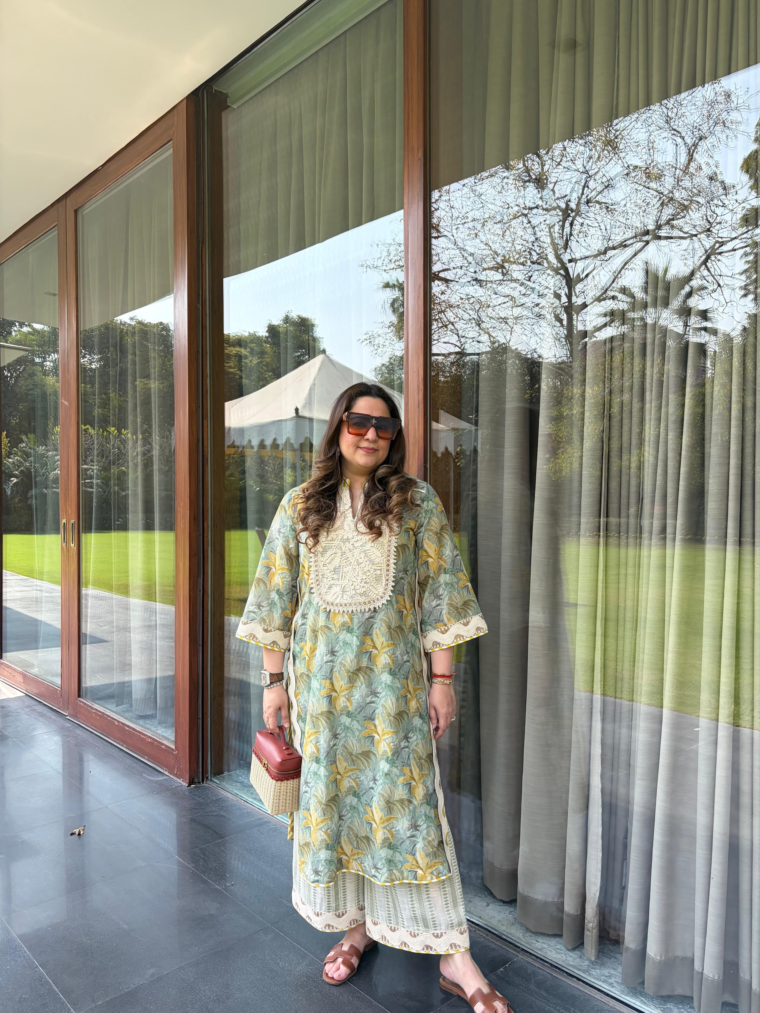 The Garden Muse Kurta Set