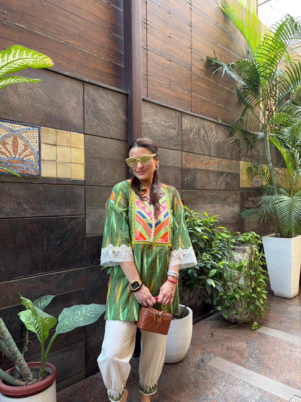 Ikat Grove Kurta Set
