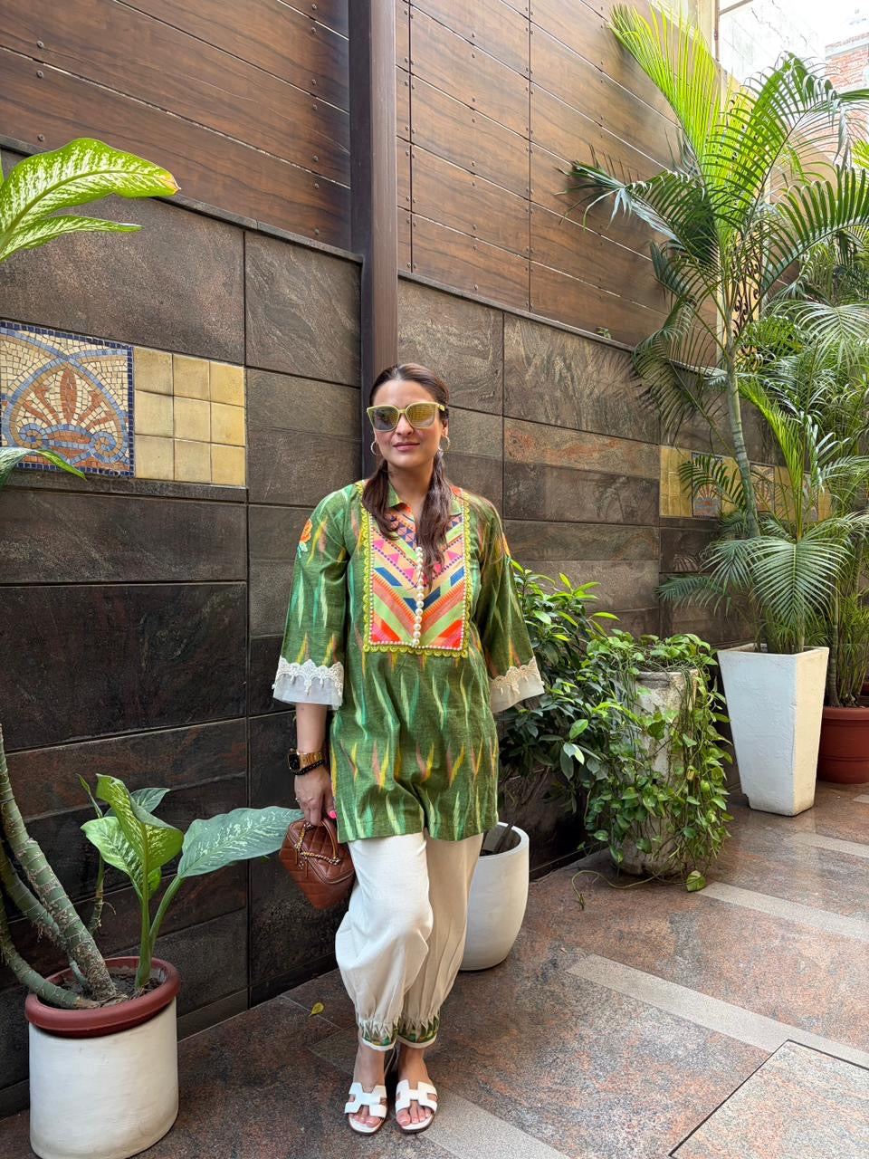 Ikat Grove Kurta Set