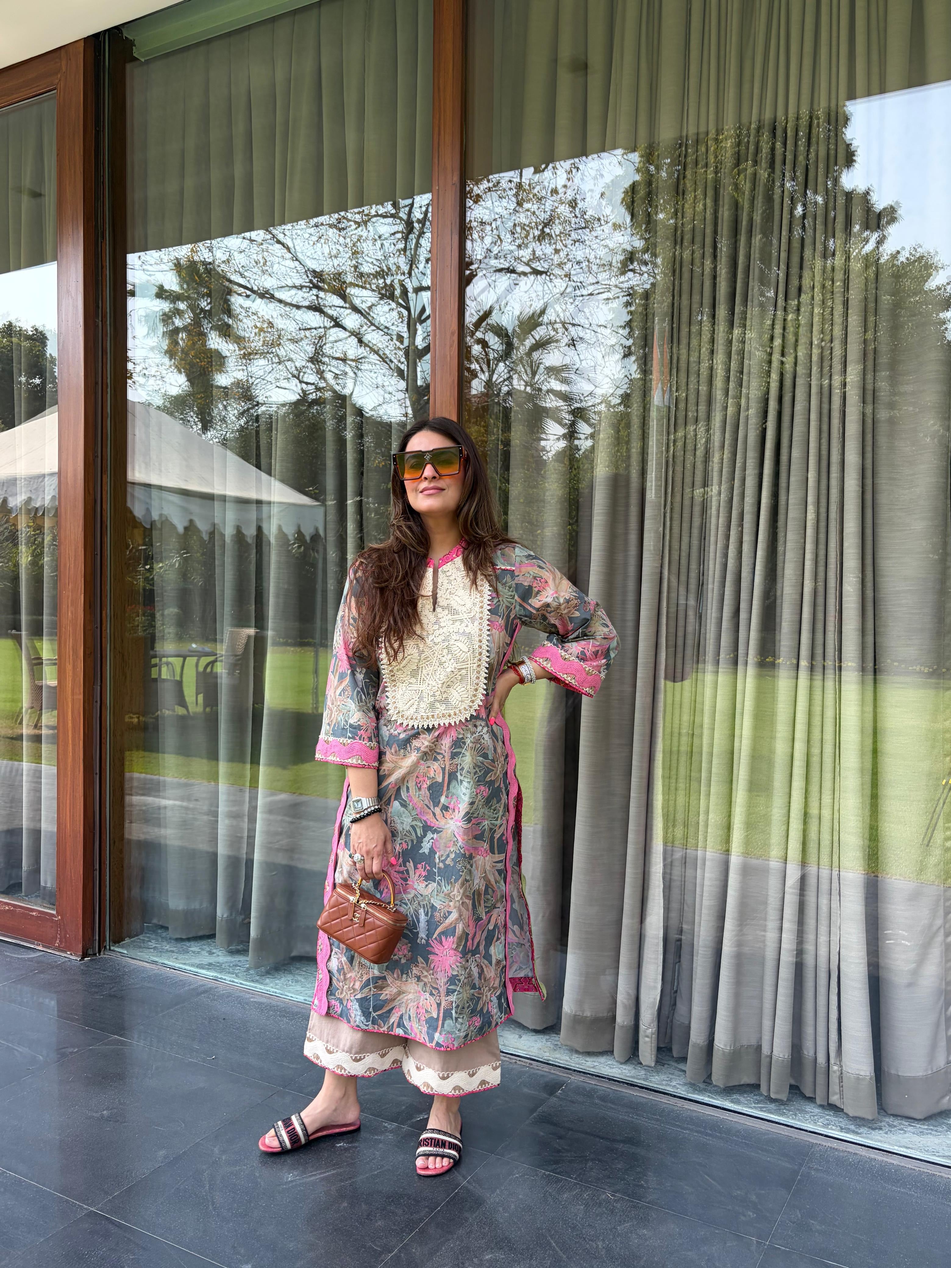 The Garden Muse Kurta Set